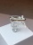 кольцо с бриллиантом б/у 585 арт.в013056 Р17
